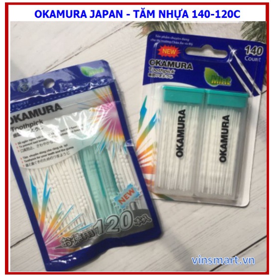 Tăm chỉ nha khoa chất lượng Nhật Bản OKAMURA/ORALKICHI/ ORALTANA/ SUNNY/ HAKA