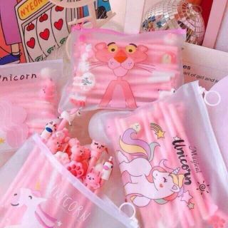 Combo 100c Bút cute mực tím