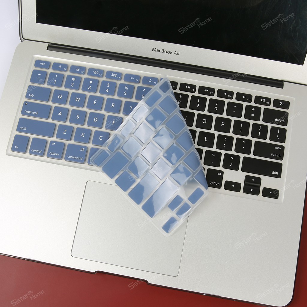 Tấm phủ bàn phím silicone thích hợp cho Macbook Pro Air 27.9 30.4 33.0 35.5 38.1 40.6cm 2020 M1 A2337