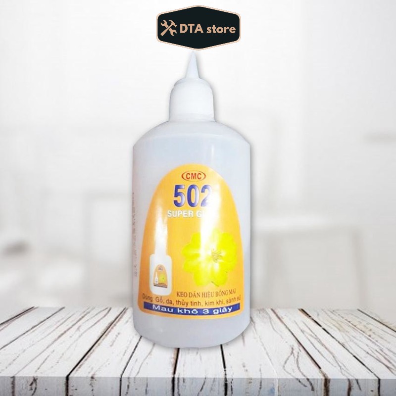 Keo dán sắt, gỗ ,... đa năng 502 cao cấp 70ml 100ml 200ml