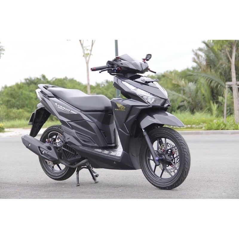 Bộ 2 tem logo cánh én HONDA 3D nổi Vàng Gold (Giá 1 Cặp)