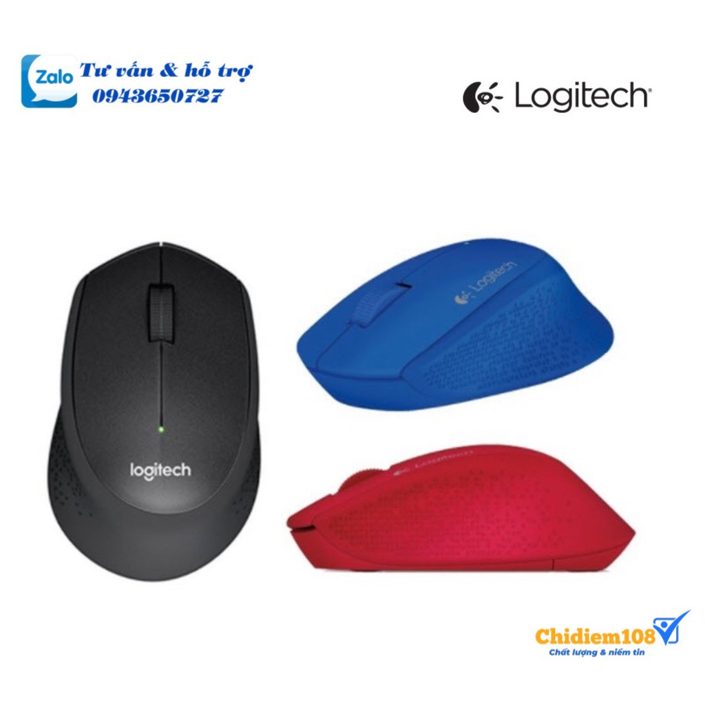 Chuột Không Dây Logitech M331 Silent Plus (màu đen)...