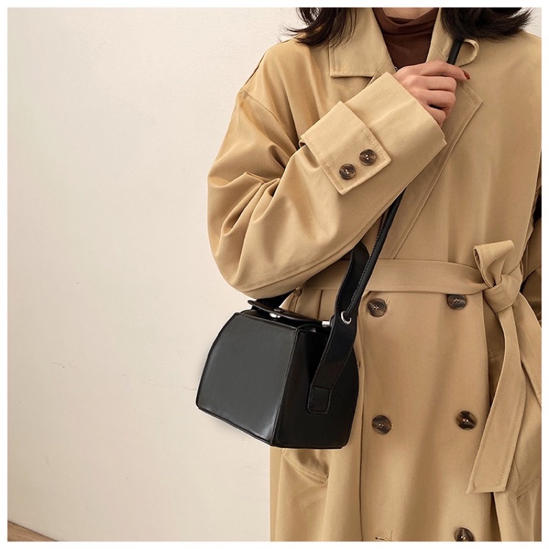 Túi xách nữ thời trang phong cách hiện đại 2021 cầm tay kèm dây đeo chéo - Namii Bags