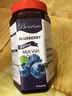 Mứt berino các vị lọ 950gr