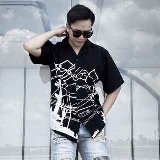 Áo sơ mi kiểu oversize -Nam nữ đều mặc được