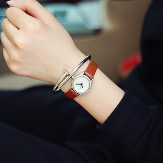 Đồng hồ nữ dây da phong cách vintage Nhật Bản 2017