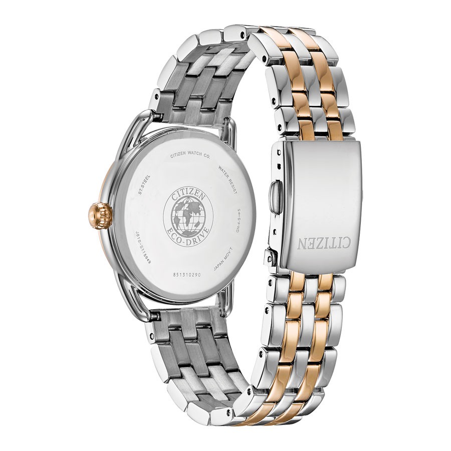 Đồng Hồ Nữ Citizen Dây Thép Không Gỉ FE6086-74A - Mặt Trắng
