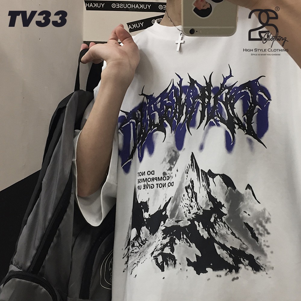 Áo Thun Tay Lỡ 2s Clothing Áo Phông Mikenco Unisex Nam Nữ Cotton Oversize Form Rộng Giá Rẻ In Hình Chữ Cool Ngầu TV33 | BigBuy360 - bigbuy360.vn