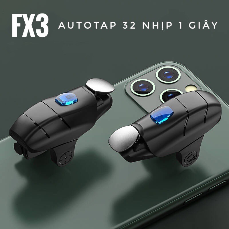 Nút bấm PUBG auto tap nhỏ gọn 32 nhịp 1 giây FX3