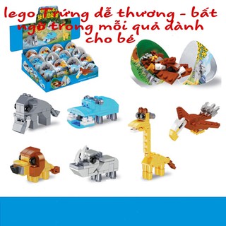 [ VÔ CÙNG ĐỘC ĐÁO] Trứng Ghép Hình Động Vật Ngộ Nghĩnh Cho Bé