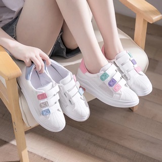 Giày nữ velcro ulzzang 2018