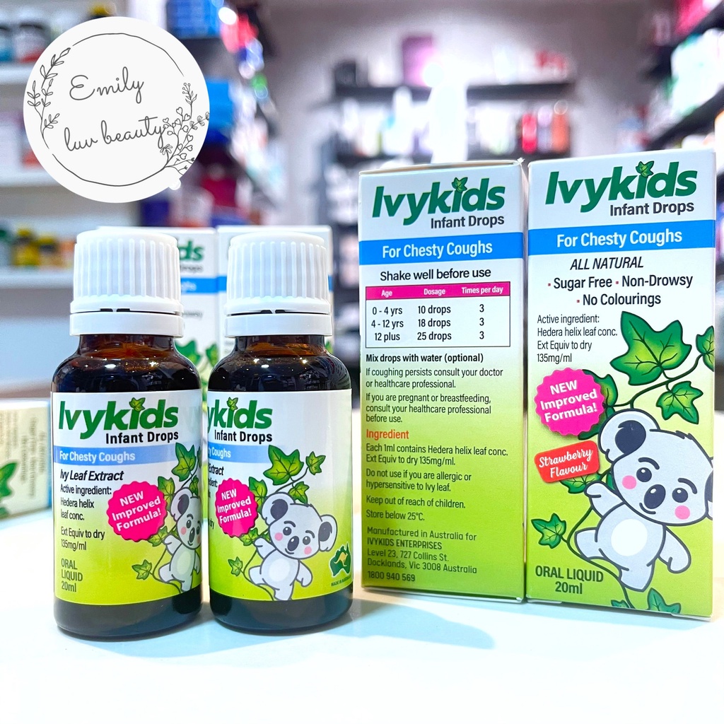 Siro Ivy Kids Úc 20ml Date 2025