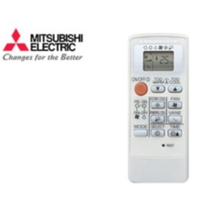 Remote máy lạnh Mitsubishi (Loại mặt đen, trắng và màu xám)