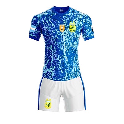 Bộ quần áo bóng đá đội tuyển quốc gia Argentina - Giải vô dịch Copa America 2021 Và Giải Worrld Cup 2022 SIÊU HOT