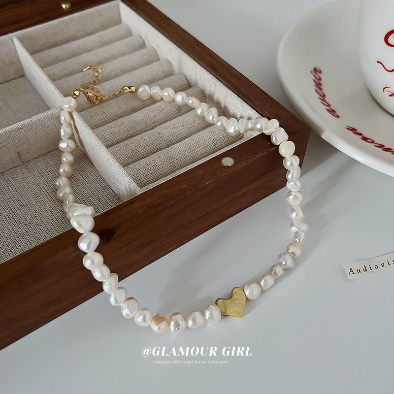 Vòng cổ Ngọc Trai Thời Trang Hàn Quốc Dành Cho Nữ