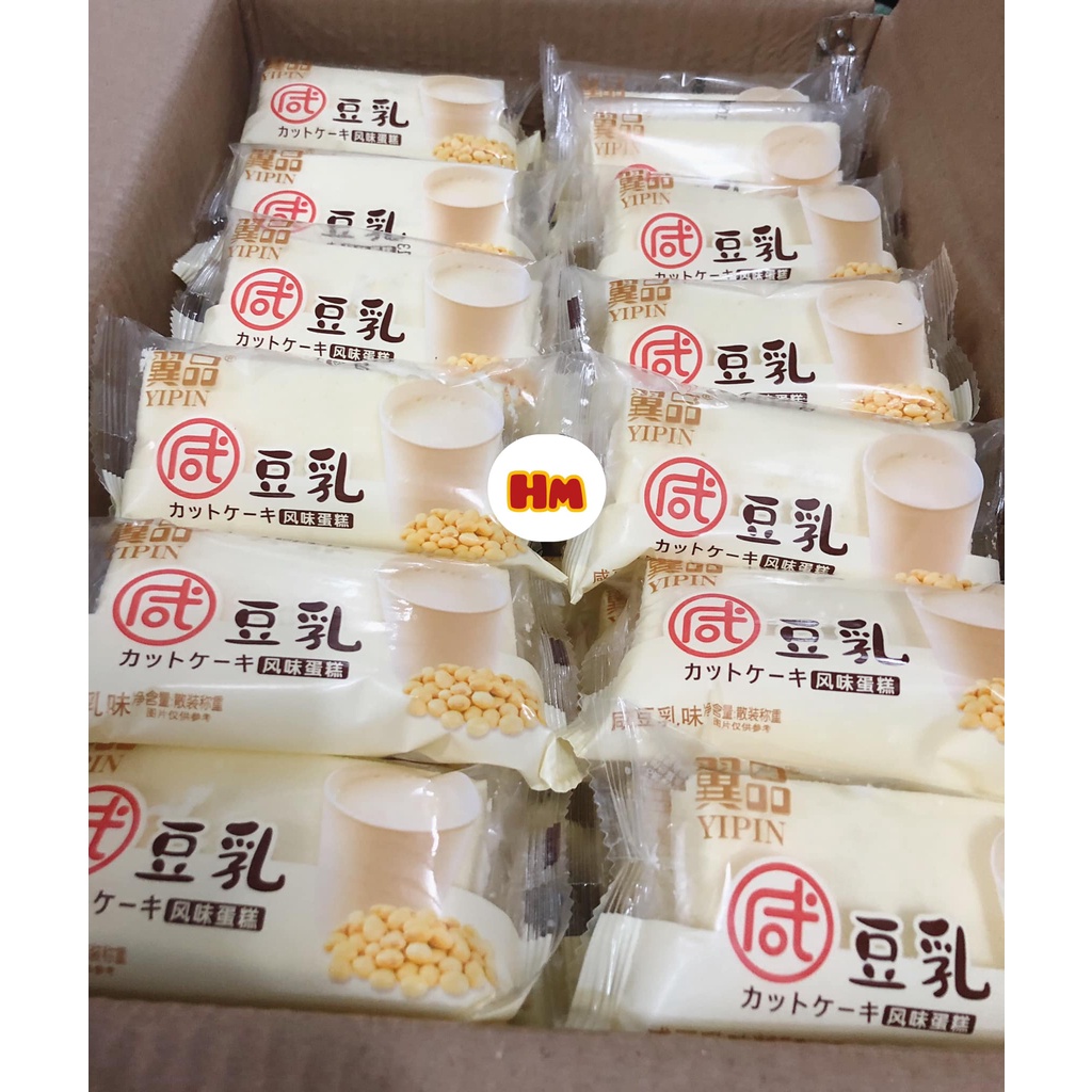 Bánh Bông Lan Yipin Đậu Nành Thơm Ngon - 500gr