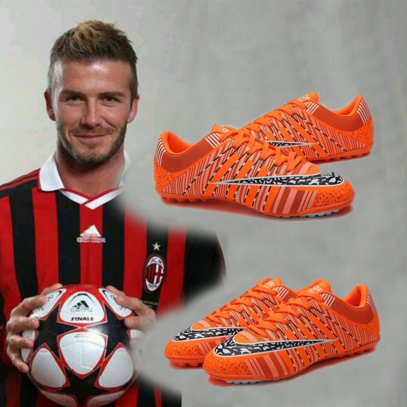 NEW SALE 33-44 TF Giày Đá Bóng Cao Cổ Cao Cấp Sân Cỏ Nhân Tạo Mẫu Futsal Shoes Indoor Football Shoes