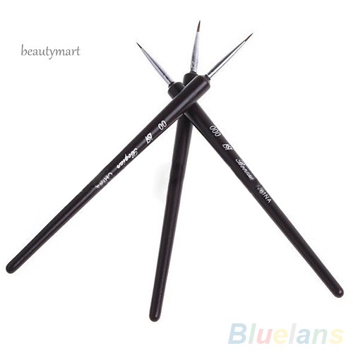 [Hàng mới về] Bộ 3 bút chấm trang trí móng tay chuyên nghiệp