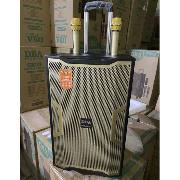 [Tặng Micro Không Dây] Loa Kéo Karaoke Bluetooth DBA Hát Siêu Hay Mẫu Mới 2021- 3 Đường Tiếng - Hành Bảo hành 1 năm