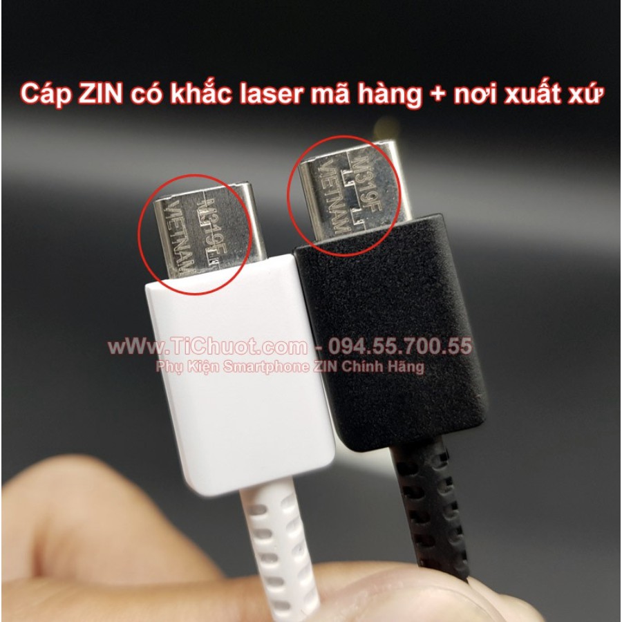 Sạc Samsung Chính Hãng🌸 Cáp Sạc Điện Thoại Samsung Note 10 25W Type-C to Type-C - Bảo hành 6 tháng