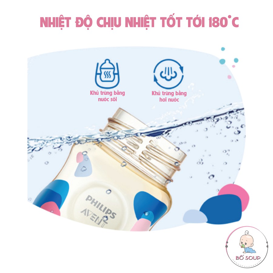  Bình Sữa Philips Avent Natural PPSU 125ml 260ml 330ml Shop Bố Soup