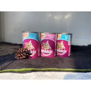 Pate Whiskas cho mèo lon 400g - 85g nhiều vị