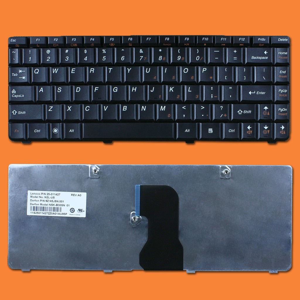 (KEYBOARD) BÀN PHÍM LAPTOP LENOVO G460 (US) dùng cho Ideapad G460 G465 G465A G460AL