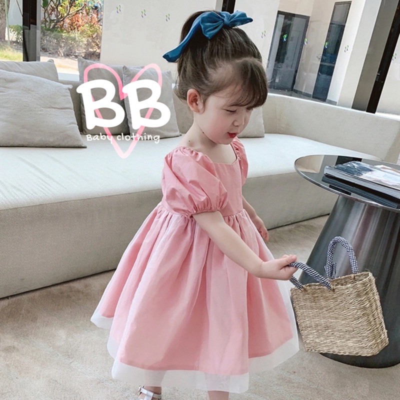 [SẴN] Đầm baby doll cho bé gái