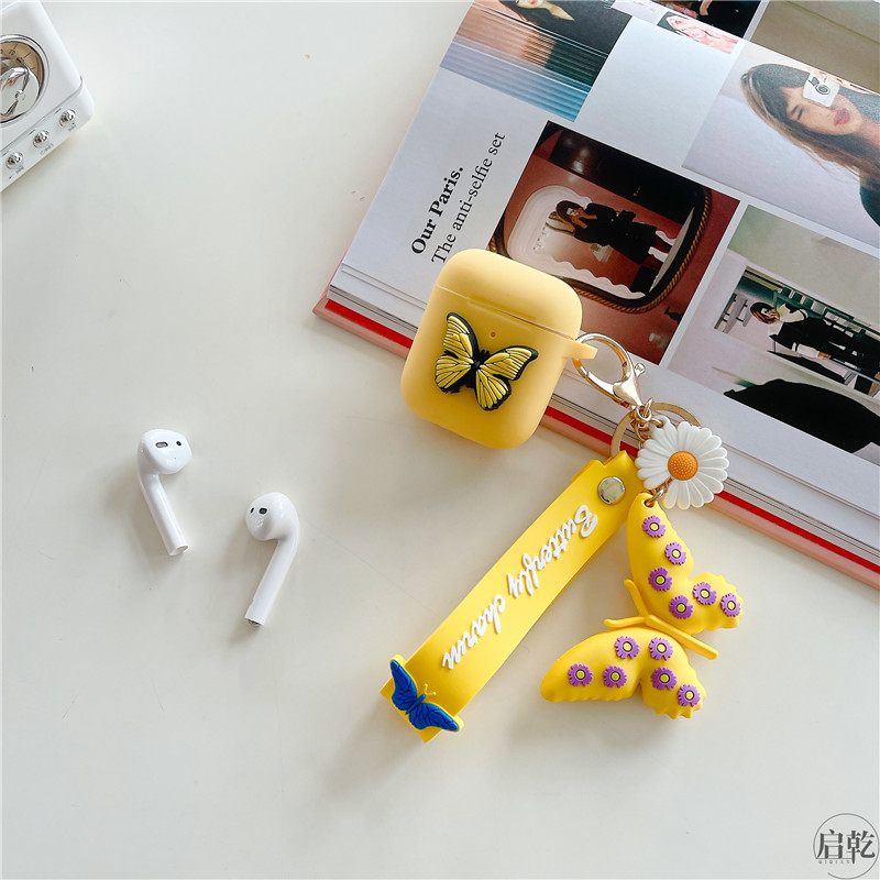 Vỏ Bảo Vệ Hộp Đựng Tai Nghe Airpods 2 3 Pro Apple Bluetooth Không Dây Hình Nơ Xinh Xắn | BigBuy360 - bigbuy360.vn