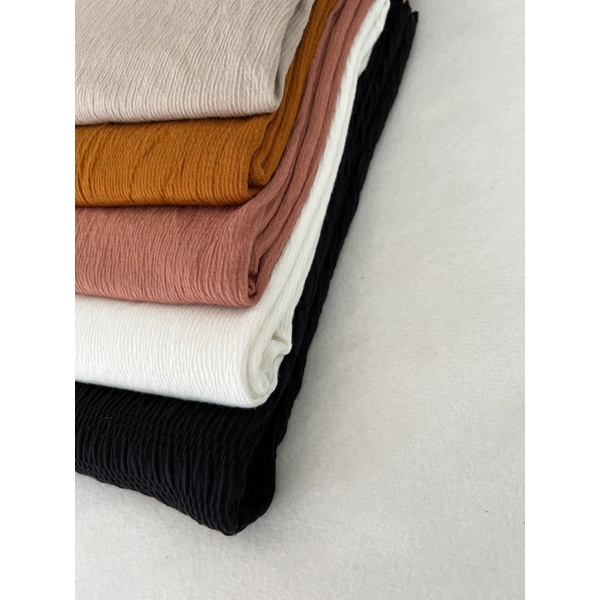 Vải thun cotton nhún tông trầm