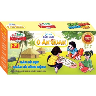 Bàn Cờ Ô Ăn Quan trò chơi dân gian Việt Nam