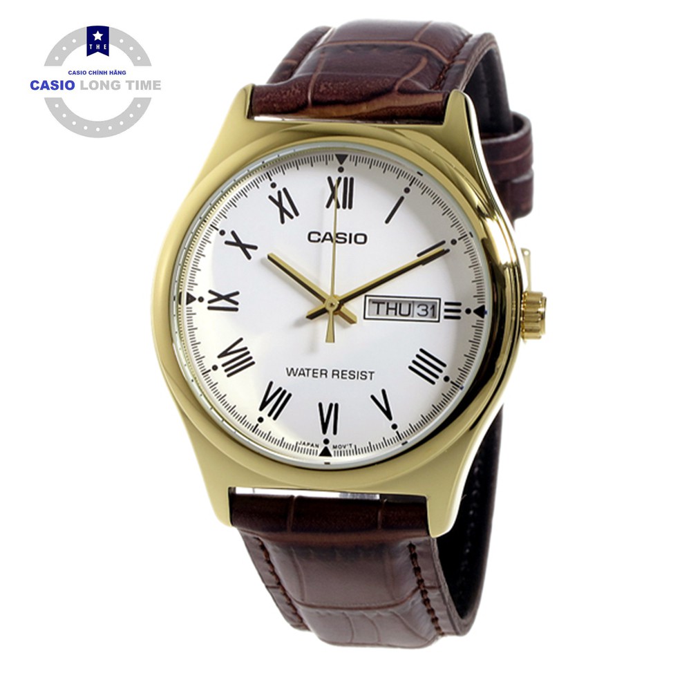 Đồng hồ nam Casio MTP-V006GL-9B chính hãng dây da thể thao, chống nước , chống va đập , bảo hành 12 tháng