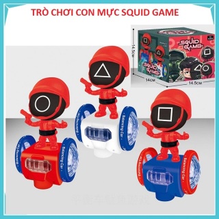 Đồ chơi người nhện đi xe thăng bằng xoay 360, phát nhạc, chiếu sáng.