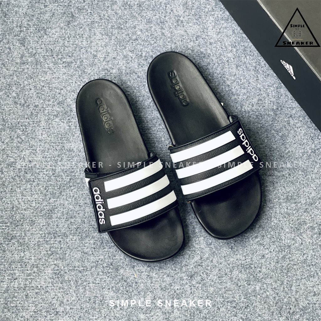 Dép Adidas Quai Dán 🔴FREESHIP🔴 Adidas Adilette Comfort Adjustable Slides Chính Hãng- Dép Quai Ngang Adidas Auth - EG1344