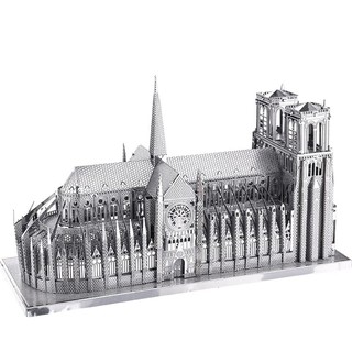 Mô hình lắp ráp kim loại Nhà thờ Đức Bà Paris Piececool P016-S