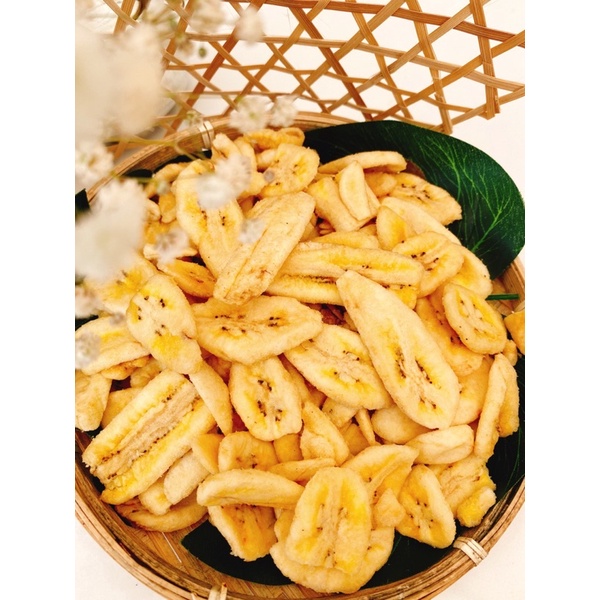 Chuối sấy lát/ 500gr - Đặc Sản Đà Lạt