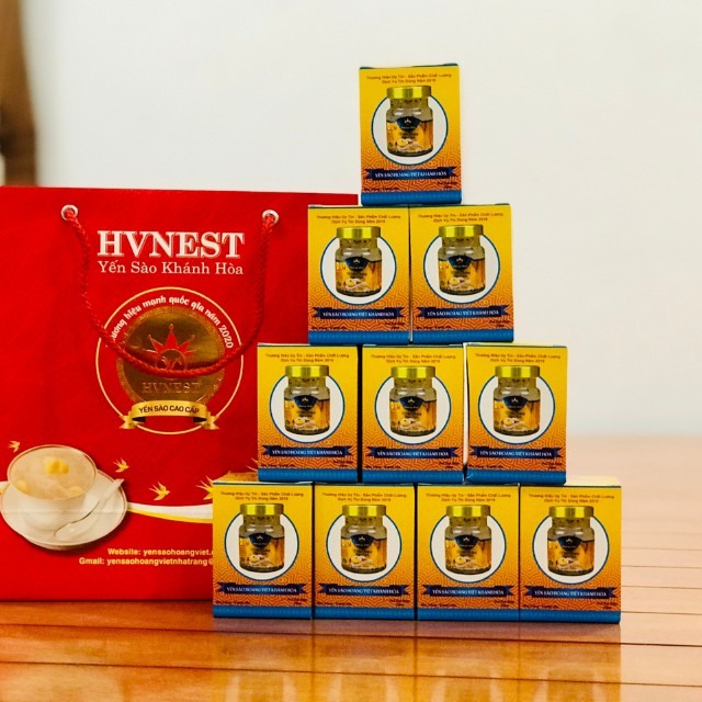 Yến Sào Khánh Hòa⚜FREESHIP⚜SET QUÀ BIẾU, TẶNG YẾN SÀO 10 HŨ YẾN SÀO HOÀNG VIỆT - NHA TRANG , KHÁNH HÒA | BigBuy360 - bigbuy360.vn