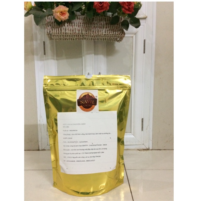 Zip 1kg Bột ca cao nguyên chất