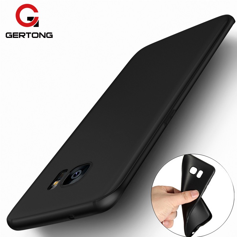 Ốp điện thoại TPU mềm màu trơn cá tính cho Samsung Galaxy S6/S6 Edge/S7/S7 Edge/J2/J7/J5/J3/A3/A5/A7/J2 Pro