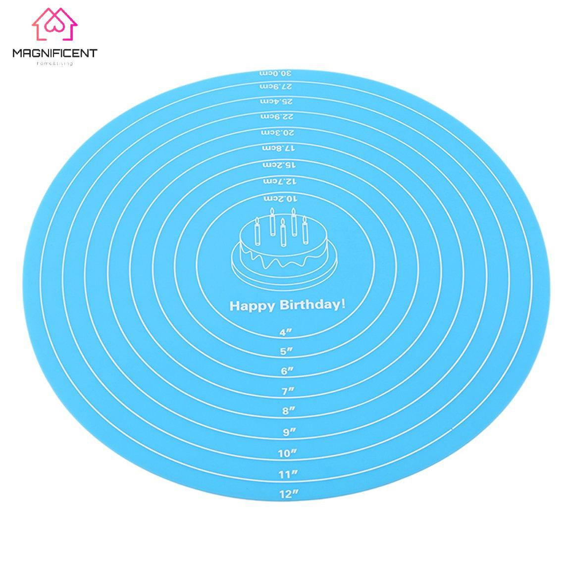 0327 # Miếng Lót Silicone Nhào Bột Chống Trượt