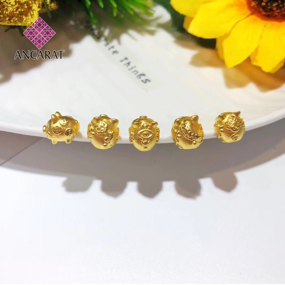 Vòng tay Handmade Charm vàng Kim Hợi - ANCARAT