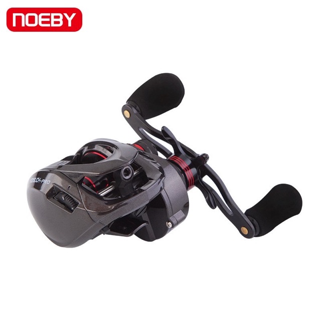 máy câu ngang Noeby nonsuch pro tay trái hàng chính hàng máy cực khoẻ tải cá 16kg y hình