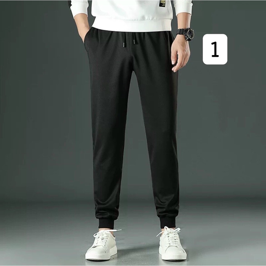 Quần jogger nam cao cấp Homieyl bo gấu, quần thể thao nam túi có khóa chất vải đẹp