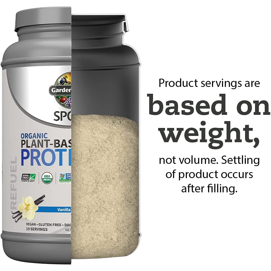 BỘT ĐẠM HỮU CƠ THỂ THAO &amp; ĐỀ KHÁNG PROBIOTICS - THUẦN CHAY Organic Vegan Sport Protein Powder - Probiotics, Keto, 806g