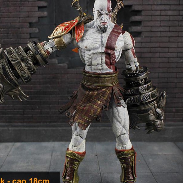 Mô hình Kratos God of War GOW hãng NECA - Avengers PS3 PS4