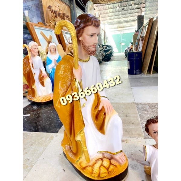 BỘ TƯỢNG GIÁNG SINH 70CM TƯỢNG NOEL CÔNG GIÁO COMPOSITE
