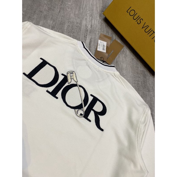 [Mã SR101512 giảm 25% đơn 50K] Áo Nỉ Nam DIOR BASIC Cổ Bo Thun Logo Thêu Dài Tay Vải Nỉ Da Cá Co Dãn AE30249 | BigBuy360 - bigbuy360.vn