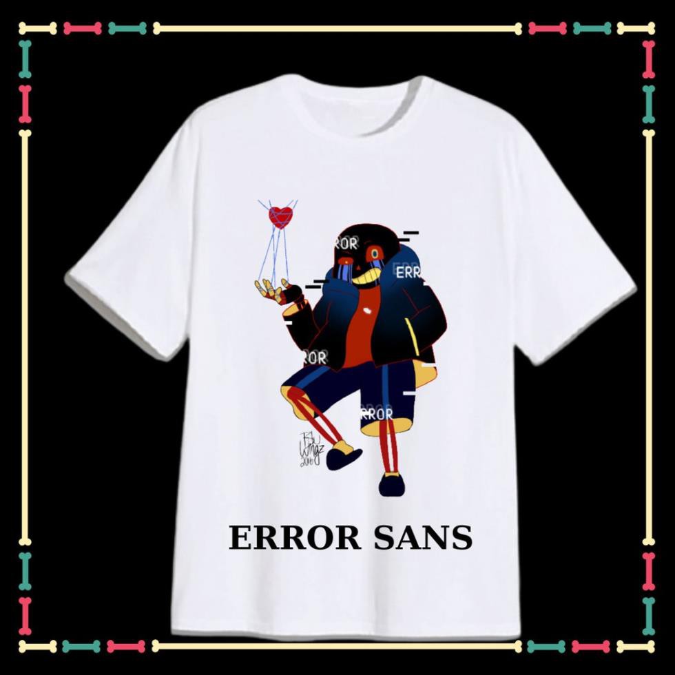 (SALE SỐC) ÁO THUN BÉ TRAI IN HÌNH ERROR SANS (BIỆT ĐỘI GANGSTER) cực chất giá rẻ