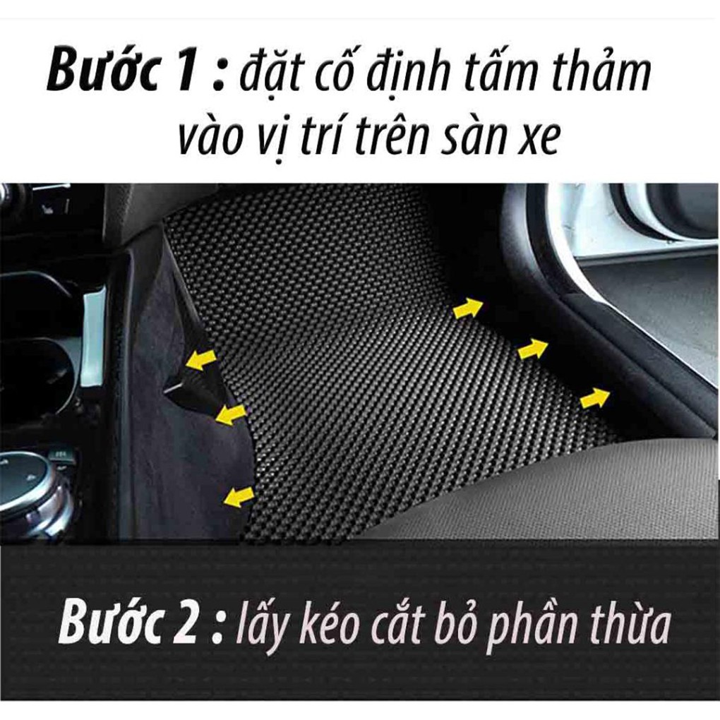 Thảm lót sàn ô tô 2 chỗ, ô tô tải (1.5mx0.6m)