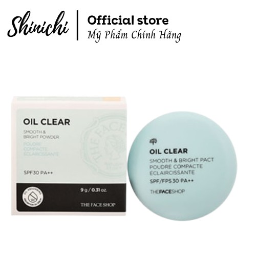 [FREESHIP] Phấn phủ kiềm dầu Oil Clear TheFaceShop (Shinichi117)